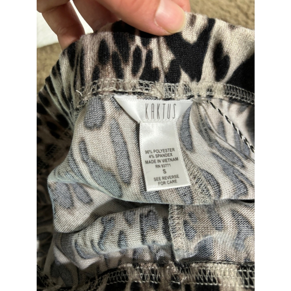 Women's Kaktus Skirt Size S Black/Taupe - Picture 6 of 9